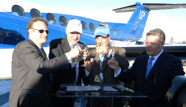 Beechcraft Celebrates First King Air 350i Delivery to Wheels Up