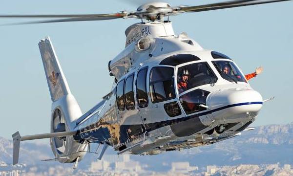 Eurocopter delivers the second EC155 B1 to the Dalian Municipality for security, rescue, fire-fighting and transportation missions