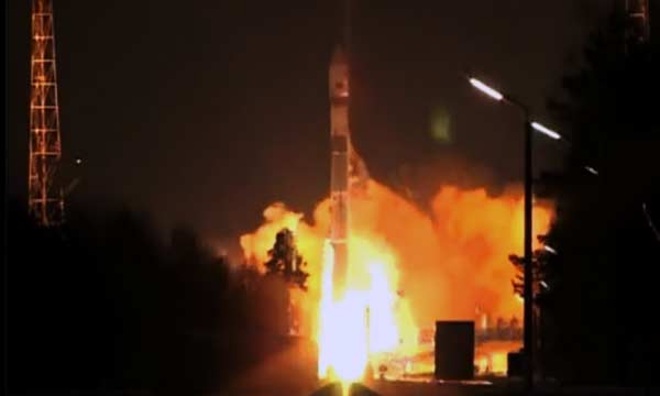 Successful inaugural launch of the new Soyuz family launcher