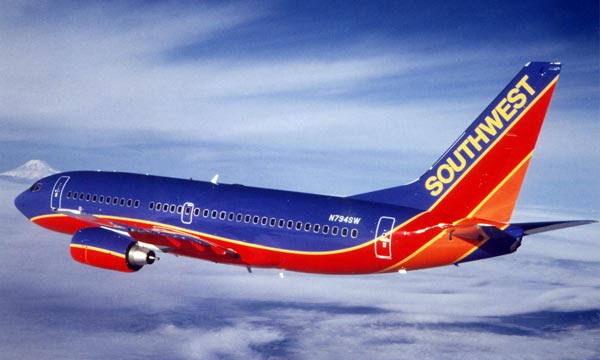 Southwest Airlines Reports November Traffic