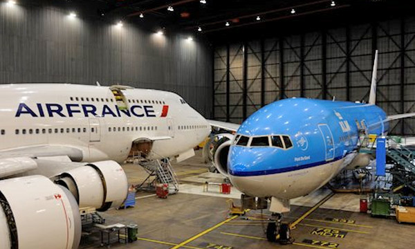 Air France-KLM : december 2013 traffic 