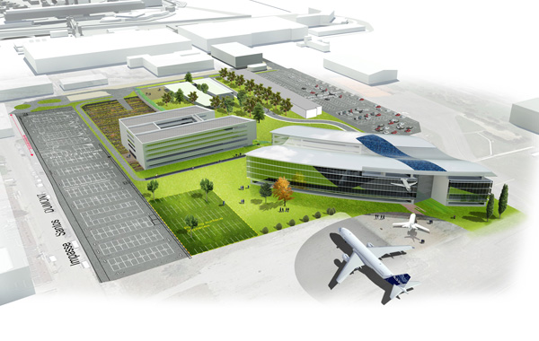 Airbus Group Starts Construction Of New Office Campus 