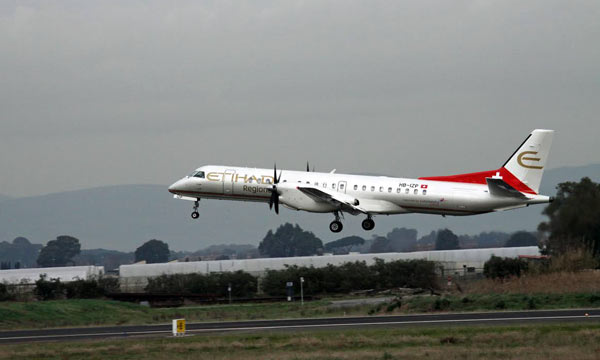 Etihad Regional’s maiden flight takes to the skies