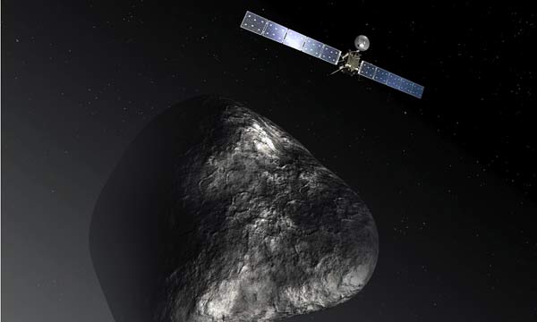 NASA Instruments on European Comet Spacecraft Begin Activation Countdown 