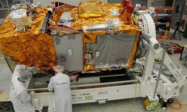 Airbus Defence and Space delivers Sentinel-2A environmental monitoring satellite for testing