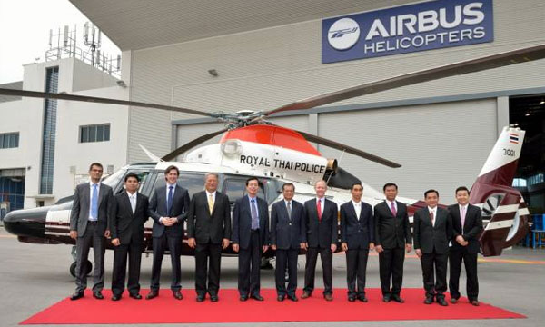 Royal Thai Police receives its first search & rescue configured AS365 N3+ helicopters 