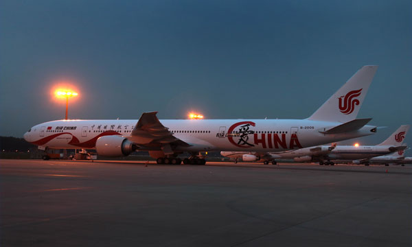Air China receives Boeing 777-300ER in special 