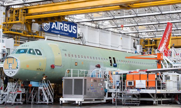 VietJetAir’s first A320 enters final assembly