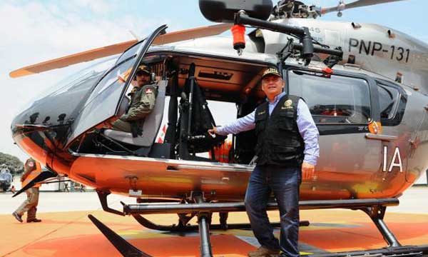 Airbus Helicopters delivers the fifth EC145 to Peru's National Police