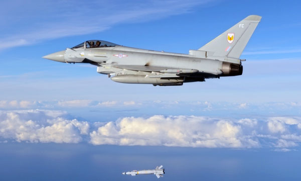 First Paveway IV Release for RAF Typhoons at RAF Lossiemouth
