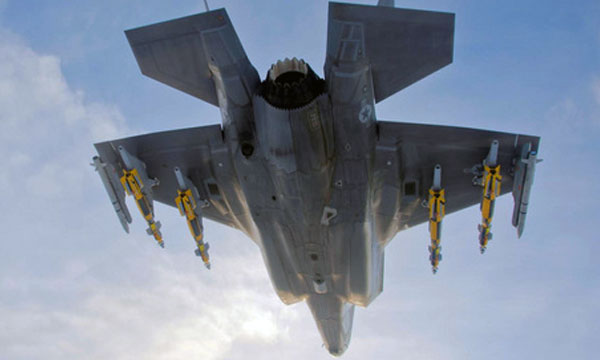 UK F-35B achieves key weapons test milestone