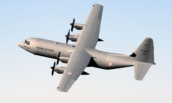 Second C-130J Super Hercules delivered to Republic of Tunisia