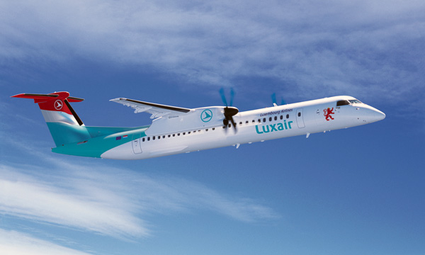 Bombardier and Luxair Sign Firm Purchase Agreement for up to Five Q400 NextGen Aircraft