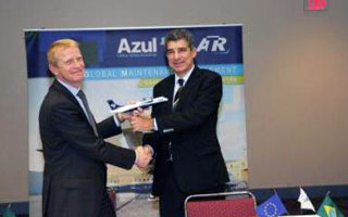 ATR and AZUL sign a new contract for global maintenance