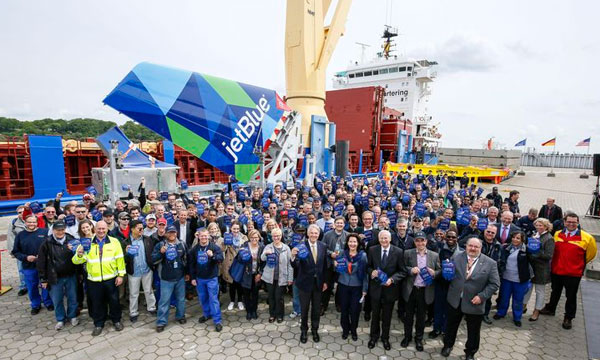 Airbus launches Ship Carrying first components for A320 Family production in the U.S.